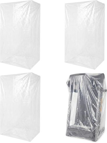 Hungdao 3 Pack Plastic Folding Treadmill Cover, Exercise Equipment Protector, Waterproof and Dustproof for 43 L x 38 W x 50 H Most Folding Treadmills in Saudi Arabia