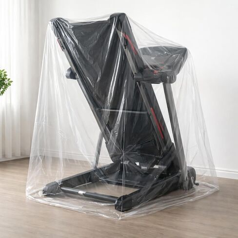 Hungdao 3 Pack Plastic Folding Treadmill Cover, Exercise Equipment Protector, Waterproof and Dustproof for 43 L x 38 W x 50 H Most Folding Treadmills in Saudi Arabia