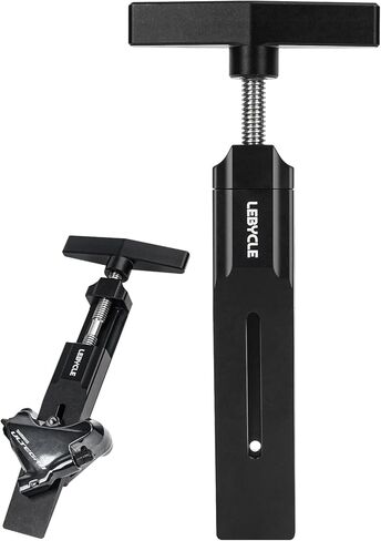 أداة إعادة ضبط مكبس الدراجة للفرجار ثنائي المكبس - تصميم الدفع المسطح يضمن الضغط المتساوي، ويمنع اختلال المكبس، أداة فرجار فرامل الدراجة المصنوعة من الألومنيوم 7075 لإصلاحات شيمانو وMTB in Kuwait