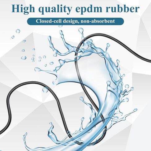 Foam Backer Rod for Gaps 1/4 Inch x 100 FT Rubber Foam Caulk Saver Concrete Expansion Joint Filler for Gaps and Joints, Gray in Saudi Arabia