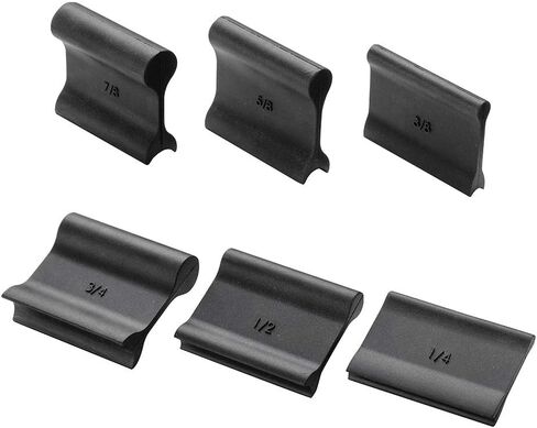 مقابض الصنفرة الكنتورية (مجموعة من 6) - كتلة صنفرة مرنة ذات شكل مقعر ومحدب على الوجهين - كتلة سنفرة ناعمة من المطاط NBR - كتلة صنفرة يدوية مثالية للصنفرة والمنحنيات الداخلية والخارجية in Kuwait