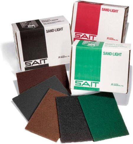 United Abrasives- SAIT 77447 6-Inch x 9-Inch General Purpose Maroon Non-Woven Abrasive Hand Pad, 20-Pack in Saudi Arabia