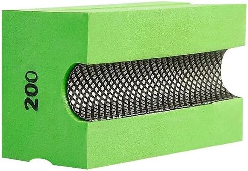 كتلة صنفرة ماسية مقعرة مطلية بالكهرباء، وسادة تلميع منحنية 60/100/200/400 لطحن وتشذيب الجرانيت والرخام والزجاج والبلاط والخشب (4 قطع) in Kuwait