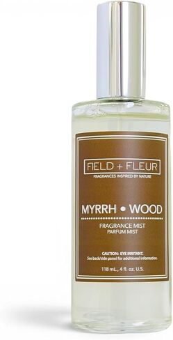 Field + Fleur by Hillhouse Naturals قطع Mist العطر العشب - البرسيم والعشب الأخضر - المصنوع في الولايات المتحدة - 4 أوقية in Kuwait