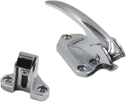 Cold room handle latch,Walk-in Cold Storage Door Lock, Pressing Door Door Handle Industrial Lock Zinc Alloy Oven Stove Door Handle Drying Box Handle Hot Handle (Size : L) ( Color : Onecolor , Size : S in Saudi Arabia