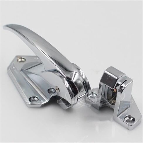 Cold room handle latch,Walk-in Cold Storage Door Lock, Pressing Door Door Handle Industrial Lock Zinc Alloy Oven Stove Door Handle Drying Box Handle Hot Handle (Size : L) ( Color : Onecolor , Size : S in Saudi Arabia