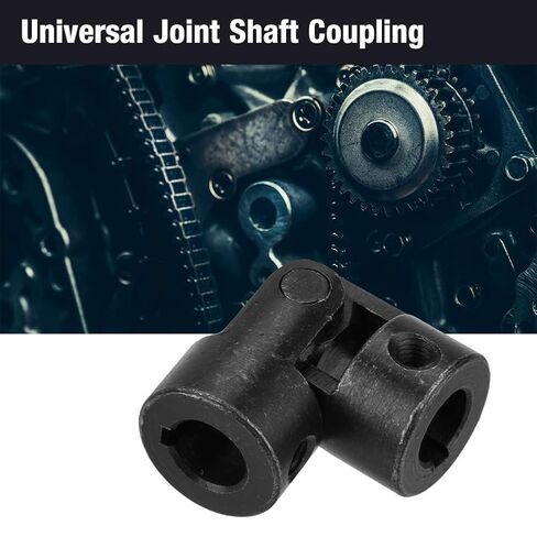 Universal Joint Coupling Shaft Metal Material Universal Joint U Joint Widely Used for Model Car Connection Rotatable 10x20x45mm Car Body Parts Chassis in Saudi Arabia