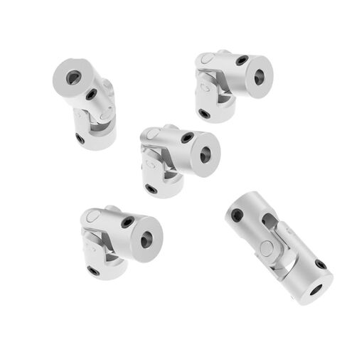 Universal Joints Mini Coupling D9L23 Universal Joint Diameter 9mm Length 23mm Many Size Model Ship Model Car Coupler Gimbal Joint Cardan for connecting model cars, model ships, robots, et(Silver 4mm t in Saudi Arabia