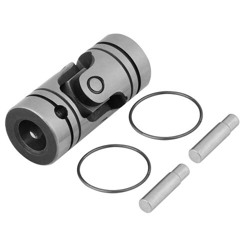 2pcs Universal Joint Shaft Coupling, Diameter 20mm Shaft Coupling Motor Connector Steering Steel Universal Joint for General Machinery, Compressor in Saudi Arabia