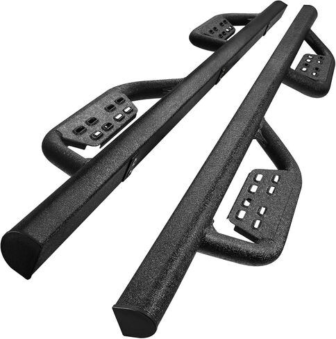 Running Boards Step Bars Compatible with 2021-2025 Ford Bronco 4 Door SUV. Black Side Steps Step Bars Rock Sliders. Truck Running Boards Made with Carbon Steel. in Kuwait