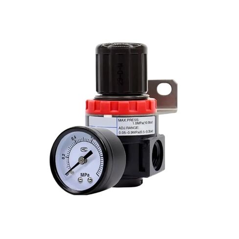 AR2000 BR2000 BR3000 BR4000 Air Pressure Regulator 1/4" NPT 0-10 Adjustable Pneumatic Valve with Gauge(AR2000-NO BKT) in Saudi Arabia