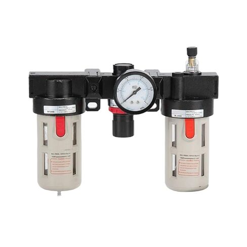 AC2000 BC2000/3000/4000 FRL هوائي مع PG وBKT، تصريف تلقائي لضاغط الهواء، ملحقات الأدوات الصناعية (AC2000، فلتر نحاسي) in Kuwait