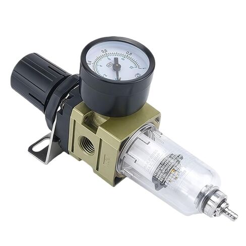 AW4000-04/06 AW5000-06/10 Pneumatic Filter Regulator with Gauge, Air Compressor FRL Treatment Combination(AW5000-06,Copper Filter) in Saudi Arabia