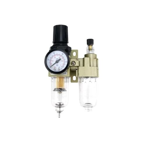 AC2010-02 AC3010-03 FRL Air Compressor Filter Regulator Lubricator, Pneumatic Treatment Unit 1/4"–3/8" BSPT NPT(AC2010-02,Fiber Filter) in Saudi Arabia