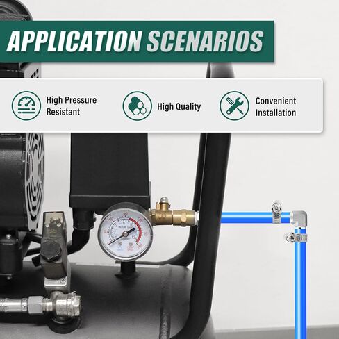 2 قطعة 304 الفولاذ المقاوم للصدأ 90 درجة الكوع خرطوم بارب تركيبات، 5/8 "بارب × 5/8" بارب، مع 4 قطعة خرطوم المشبك، للوقود/الهواء/الماء/الغاز/النفط in Kuwait