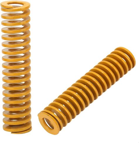Acouto 2pcs Extra Light Load Die Springs Yellow, OD 2mm ID 6mm for Ma and Automotive Applications (TF12*20mm) (TF12*30mm) (TF12*40mm) (TF12*50mm) in Saudi Arabia