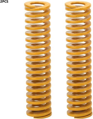 Acouto 2pcs Extra Light Load Die Springs Yellow, OD 2mm ID 6mm for Ma and Automotive Applications (TF12*20mm) (TF12*30mm) (TF12*40mm) (TF12*50mm) in Saudi Arabia