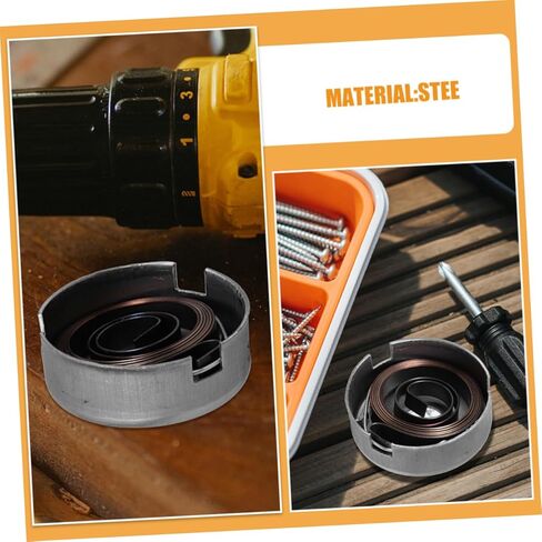 Tofficu 2sets Enhanced Performance Drill Press Accessories of Quill Spring Feed Return Coil Spring Drill Press Quill in Saudi Arabia