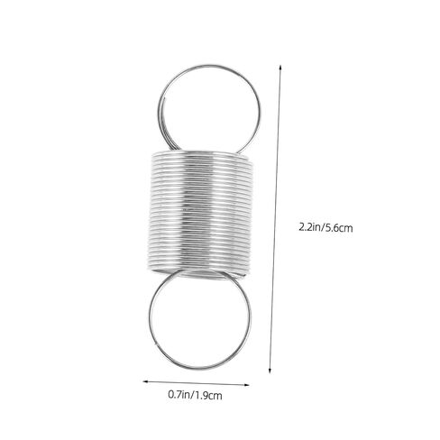 Stainless Steel Tension Springs Rings Ends 2pcs Small Extension Spring for Scientific Force Measurement and Educational Experiments in Saudi Arabia