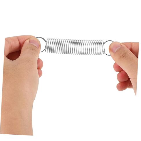 Stainless Steel Tension Springs Rings Ends 2pcs Small Extension Spring for Scientific Force Measurement and Educational Experiments in Saudi Arabia