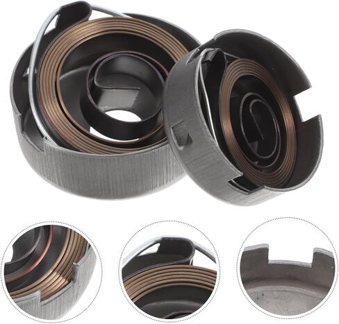Homoyoyo 4pcs Heavy Duty Drill Press Return Spring Assembly with Coil and Lids for Enhanced Efficiency and Accurate Performance Various Applications in Saudi Arabia