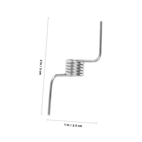Mobestech 4pcs Fridge Door Spring Replacement Mechanism Spring for Vertical Beam Dividers Smooth Operation in Saudi Arabia