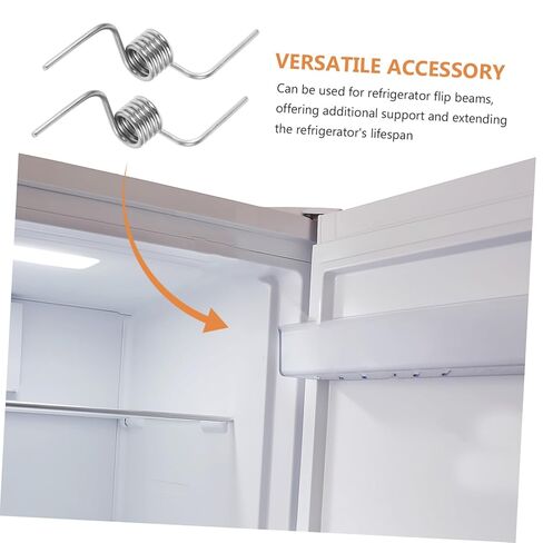 Mobestech 4pcs Fridge Door Spring Replacement Mechanism Spring for Vertical Beam Dividers Smooth Operation in Saudi Arabia