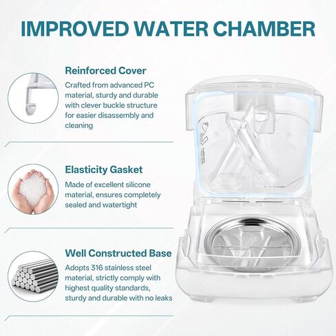 غرفة مياه بديلة لجهاز ResMed AirSense 11 وAirCurve 11 - خزان مرطب متين، سهل الملء والتنظيف، غرفة مياه CPAP مقاومة للتسرب in Kuwait