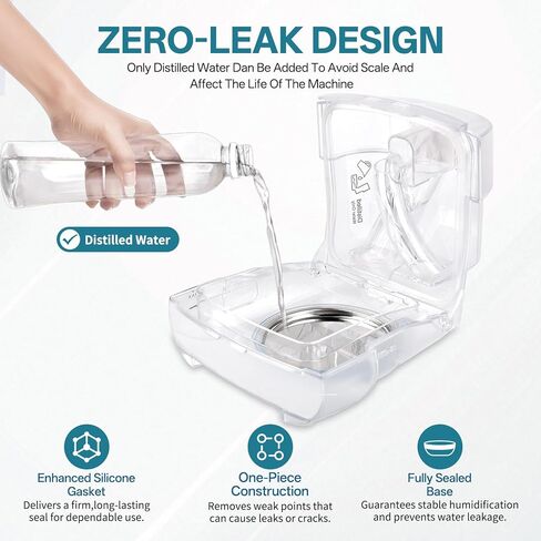 غرفة مياه بديلة لجهاز ResMed AirSense 11 وAirCurve 11 - خزان مرطب متين، سهل الملء والتنظيف، غرفة مياه CPAP مقاومة للتسرب in Kuwait