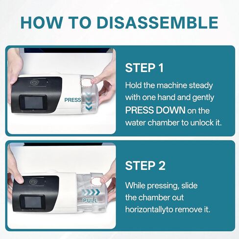 غرفة مياه بديلة لجهاز ResMed AirSense 11 وAirCurve 11 - خزان مرطب متين، سهل الملء والتنظيف، غرفة مياه CPAP مقاومة للتسرب in Kuwait