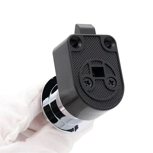 Black Push Button Lock 25mm Cut Hole RV Motorhome Kitchen Cabinet Lock Keyless Drawer Lock Handles Yachts Furniture Hardware 1Pcs in Saudi Arabia