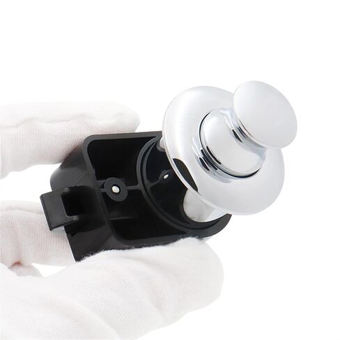 Black Push Button Lock 25mm Cut Hole RV Motorhome Kitchen Cabinet Lock Keyless Drawer Lock Handles Yachts Furniture Hardware 1Pcs in Saudi Arabia