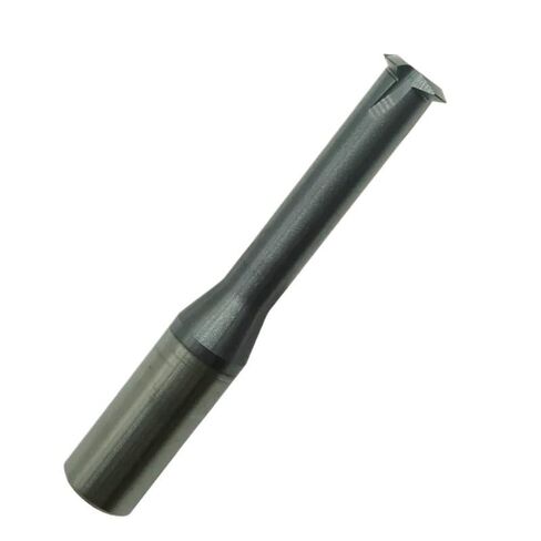 قاطعة طحن حلزونية بأسنان واحدة 55 درجة مطحنة نهاية خيط كربيد التنجستن 1/4 1/2 3/8 3/4 بوصة لقم توجيه CNC (D4 12 D4 L50) in Kuwait