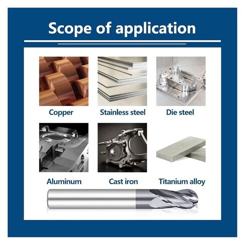 1 قطعة كربيد الصلبة 4 الناي الكرة الأنف نهاية مطحنة R1.0-R8.0 أداة طحن باستخدام الحاسب الآلي دوامة راوتر بت القاطع للمعادن النحاس الصلب in Kuwait