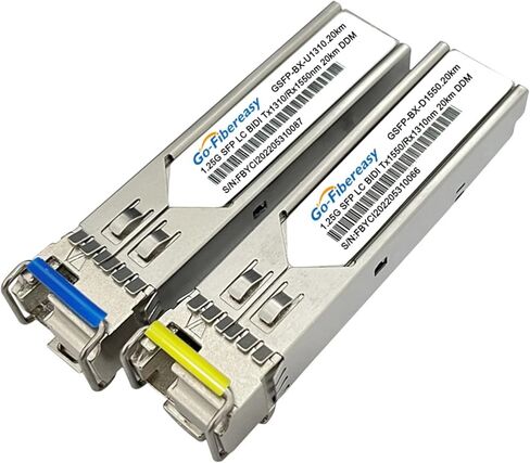 الوحدة الضوئية Sfp 1.25G منفذ جيجابت أحادي الوضع من الألياف LC 20 كم (10 كم) in Kuwait