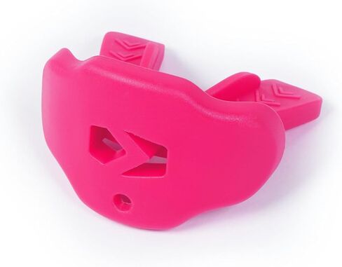 SLEEFS Pink Football Mouth Guard – No-Boil Mouthpiece with Strap – Airflow Design for Adults & Youth, Protects Lip & Teeth, All-Sport Fit in Saudi Arabia