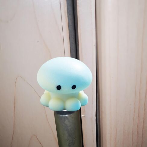 Cute Mini Creative Marine Creatures, Small Jellyfish Hinge Heads Decorative Topper Set 6PCS, Home Decoration,Magnetic Hinge Head Toppers Door Hinge in Saudi Arabia