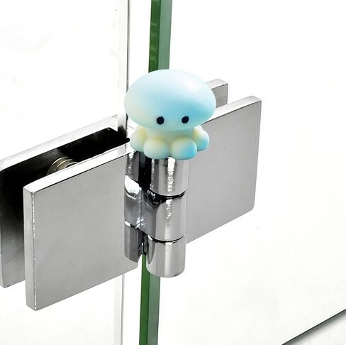 Cute Mini Creative Marine Creatures, Small Jellyfish Hinge Heads Decorative Topper Set 6PCS, Home Decoration,Magnetic Hinge Head Toppers Door Hinge in Saudi Arabia