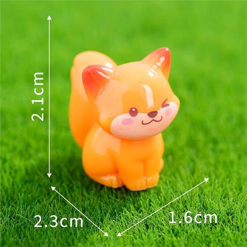 Cute Mini Creative Little Fox Hinge Heads Decorative Topper Set 6PCS, Home Decoration,Magnetic Hinge Head Toppers Door Hinge in Saudi Arabia
