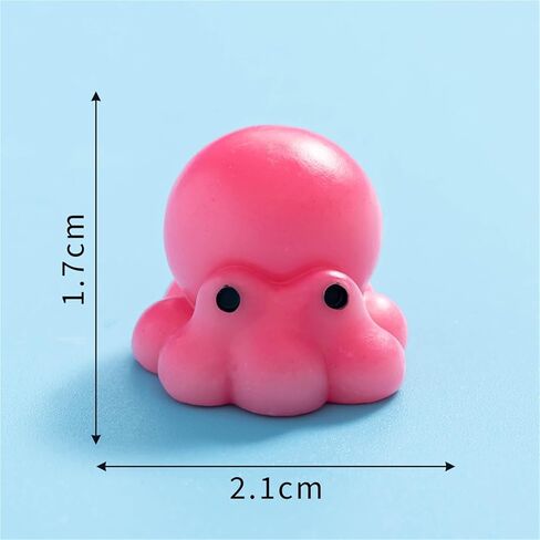 Cute Mini Creative Marine Creatures, Small Octopuses Hinge Heads Decorative Topper Set 6PCS, Home Decoration,Magnetic Hinge Head Toppers Door Hinge in Saudi Arabia