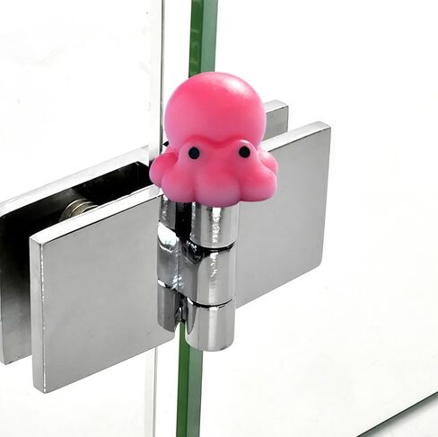 Cute Mini Creative Marine Creatures, Small Octopuses Hinge Heads Decorative Topper Set 6PCS, Home Decoration,Magnetic Hinge Head Toppers Door Hinge in Saudi Arabia