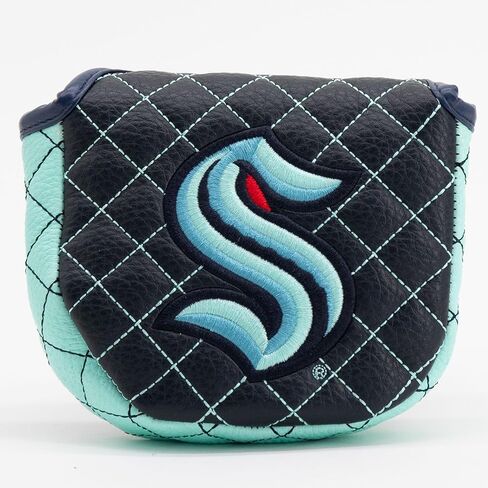Team Golf NHL Seattle Kraken Quilted Mallet Putter Cover (Solid) in Saudi Arabia