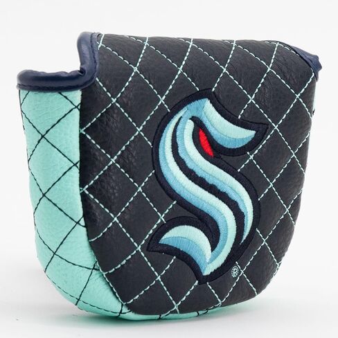 Team Golf NHL Seattle Kraken Quilted Mallet Putter Cover (Solid) in Saudi Arabia