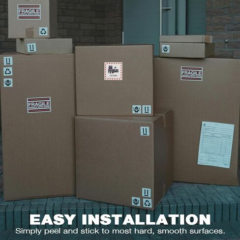 UN3480 Lithium Ion Battery Labels, 4.7x4.7 Inch Writable Shipping Labels for Transport & Compliance, 100-Pack in Kuwait