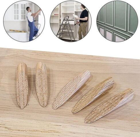 50Pcs 9.5mm Oak Wood Plugs - Solid Wood Pocket Hole Plugs Pine Stoppers for Woodworking, Dowel Caps with Smooth Finish in Saudi Arabia
