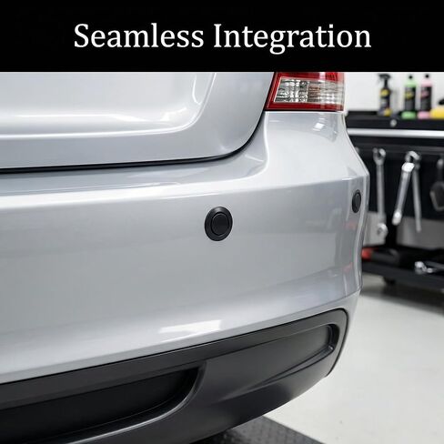 غطاء سدادات فتحة رادار ممتص الصدمات للسيارة - 20 قطعة، أغطية حماية لفتحة مستشعر مصد الصدمات البلاستيكية المقاومة للماء، تناسب عالمي لمعظم السيارات وسيارات الدفع الرباعي وسيارات السيدان - تركيب سهل بالقابس in Kuwait