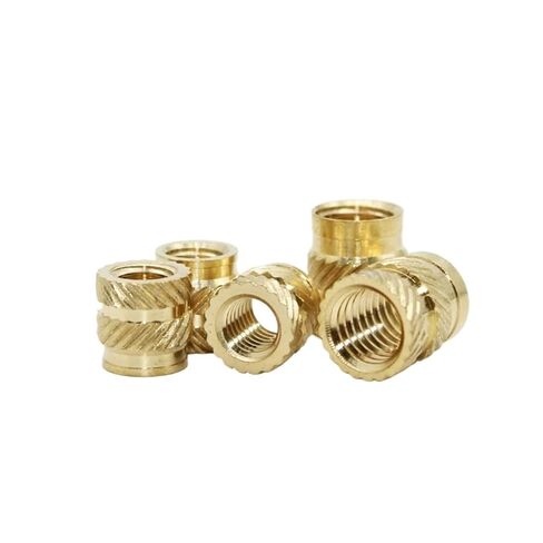 Brass Knurled Nuts M2 M2.5 M3 M4 M5 M6 M8 Hot Melt Heat Knurled Embed Injection Copper Insertnut(330pcs M2m3m4) in Saudi Arabia