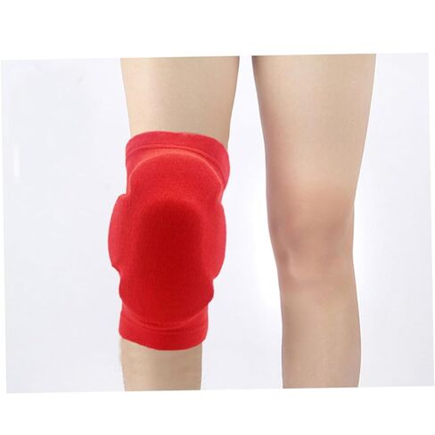 PartyKindom Cycling Thicken Sponge Sports Pads Knee Guards for Wrestling Knee Support Brace for Leg Protector in Saudi Arabia