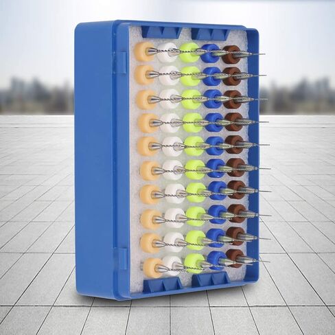 Estink 50 قطعة من لقم الثقب الصغيرة من الكربيد، لقم دقيقة عالية الصلابة لثنائي الفينيل متعدد الكلور، 0.5-0.9 مم للإلكترونيات ومعالجة القوالب in Kuwait