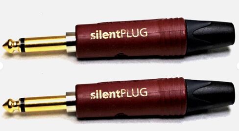 (2) Genuine NEUTRIK NP2XX-SILENT 1/4" Phone Plug Gold Contacts & Red Shell in Saudi Arabia